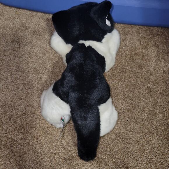 Aurora - Flopsie - 12" Oreo Tuxedo Cat Plush - Picture 3 of 8